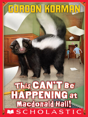 cover image of This Can't Be Happening at Macdonald Hall!